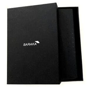 Baraka Leather Portfolio - Padfolio w/ Zip Around Closure!